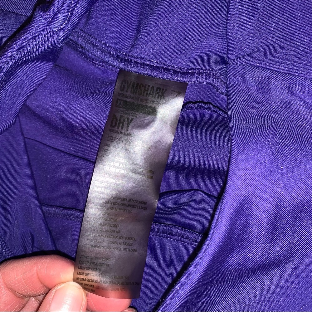 Gymshark Pro Perform Indigo Leggings Tights Pants size XS - Picture 10 of 11